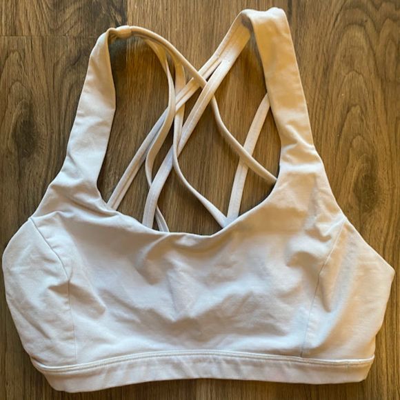 Lululemon Crossed Straps Sports Bra 6 - Picture 1 of 5